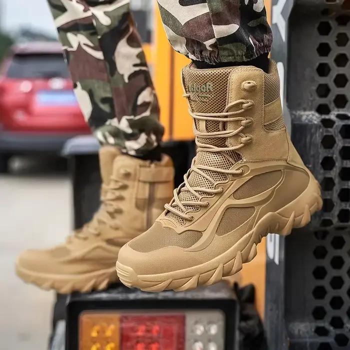 Bottes décontractées Qaawal style de rue pour hommes printemps automne occassions spéciales randonnée moto