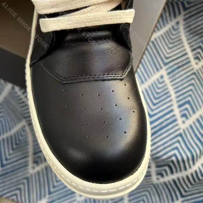 Nouveau Punk femmes bottine hommes Sneaker plate-forme de créateur à lacets et fermeture éclair chaussure noir gothique Geobasket luxe Rock chaussures plates