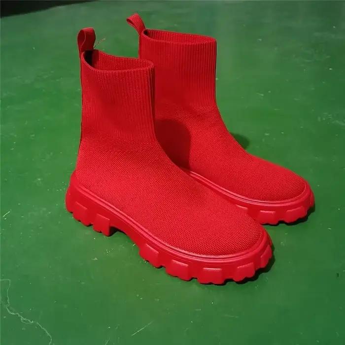 Bottes de rinçage pour chaussettes en tissu pour femmes