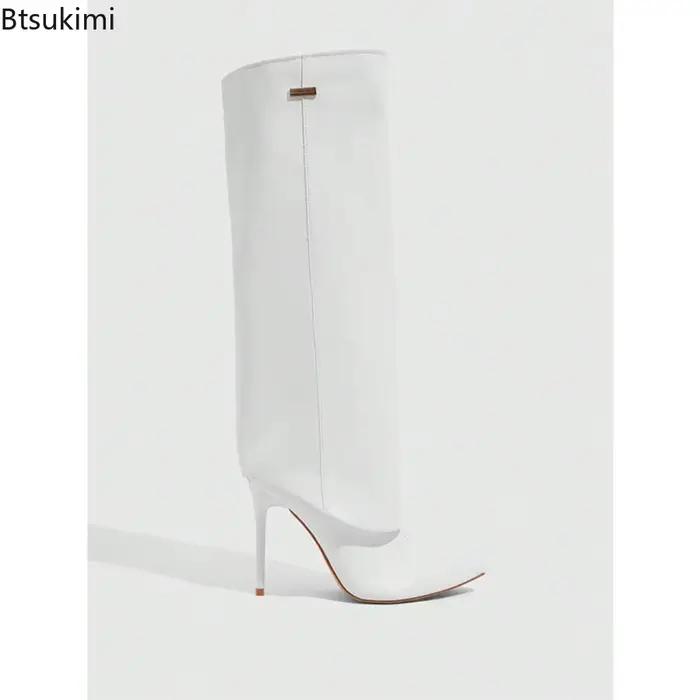 Nouvelles bottes hautes à talons pour femmes