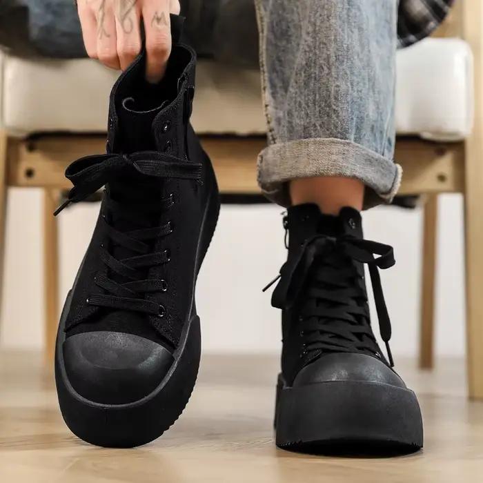 Nouvelles bottes pour hommes quatre saisons haute cheville anti-dérapantes résistantes et confortables pour travail et loisirs