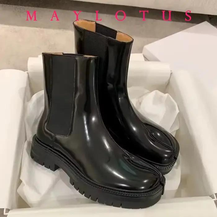 Bottines rétro à bout fendu 2026