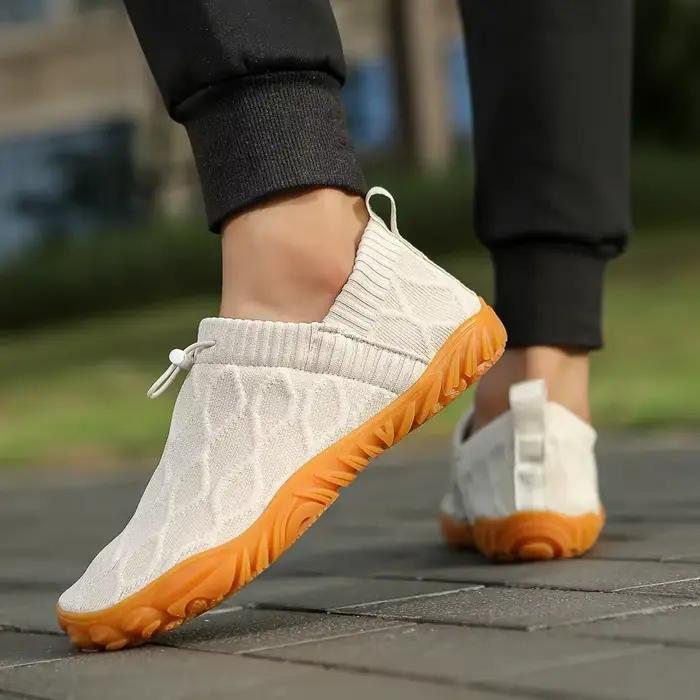 Bottes de neige d'hiver pour hommes et femmes, doublure polaire isolée en caoutchouc, chaussures de sport décontractées de la Chine continentale, semelle extérieure en caoutchouc