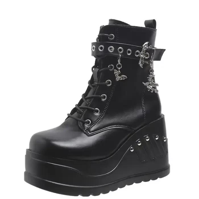 Bottines à Talons Plateforme pour Femme