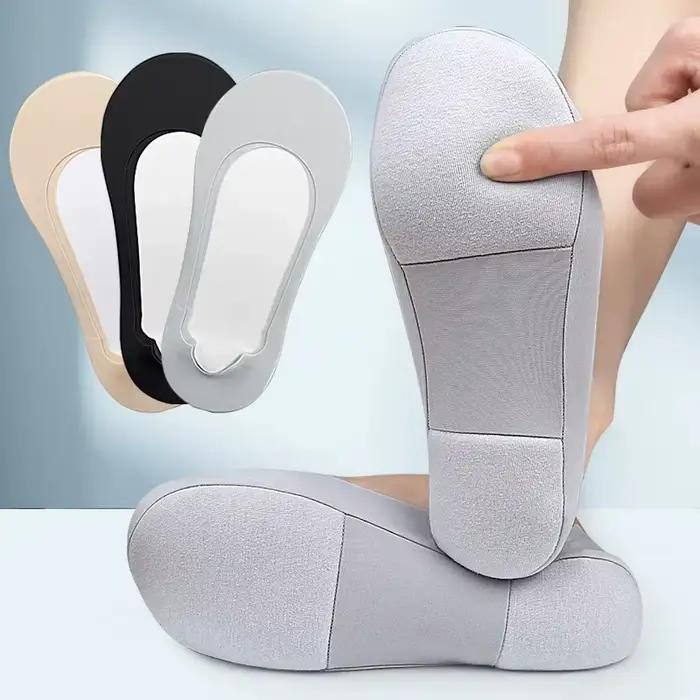 Semelles de chaussures invisibles pour femmes, antidérapantes, absorbant les chocs, soutien pour la fasciite plantaire, coussinets confortables pour le soin des pieds