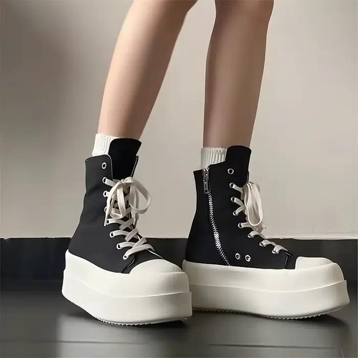 Bottes de rinçage à plateforme pour femmes