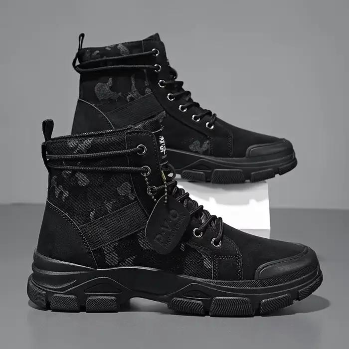 Bottes militaires pour hommes