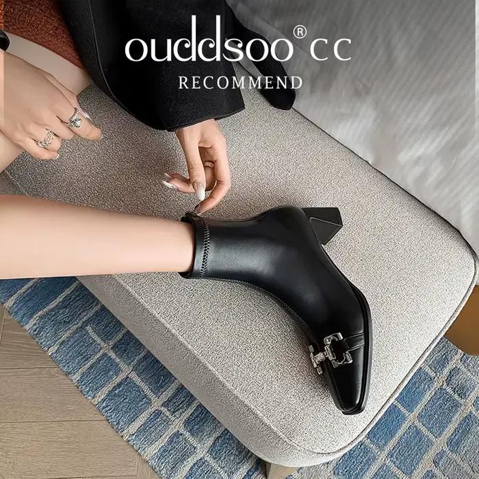 Ods StephanRinse-Bottes à Talons Hauts Pointus pour Femme
