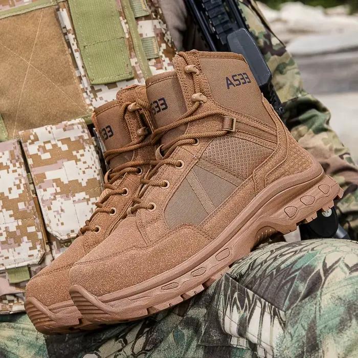 Bottes tactiques militaires pour hommes