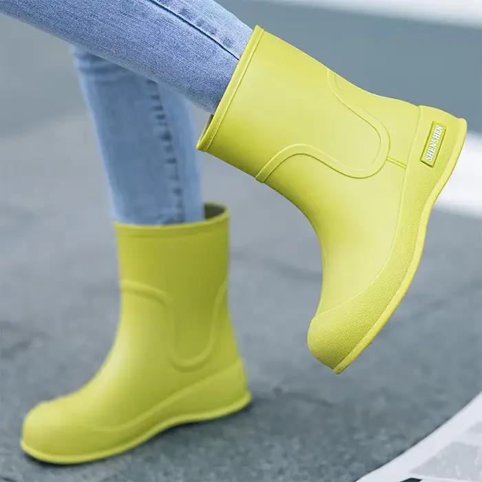 Bottes de pluie tendance pour femmes