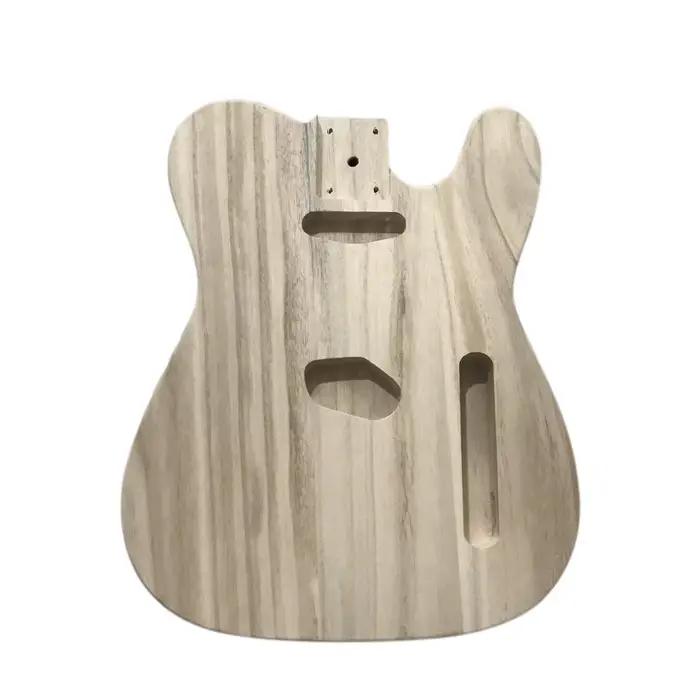 Baril de guitare électrique en érable, Type bois poli, corps de baril de guitare électrique en érable pour guitare TL