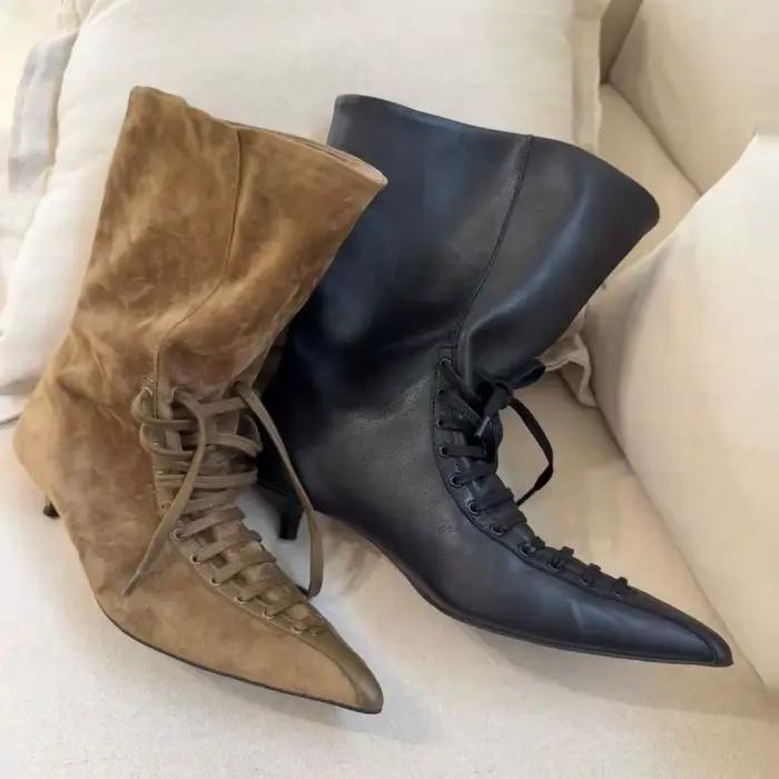 Bottines à lacets pour femmes Maillard