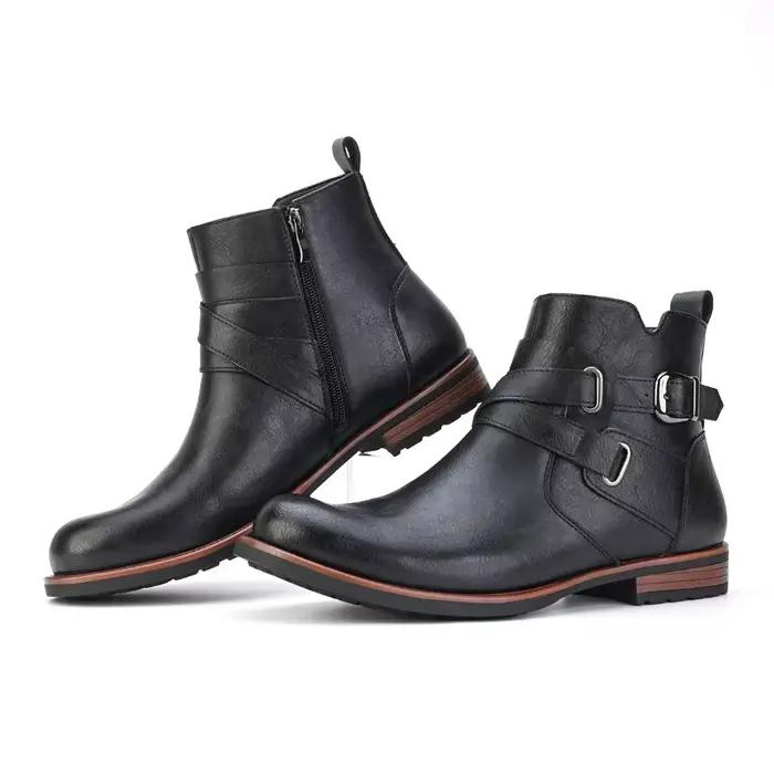 Hommes bottes de luxe en cuir britannique