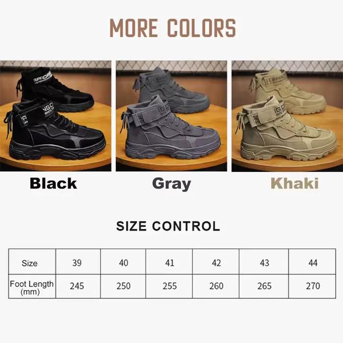 Oulylan hommes bottes de Combat tactiques