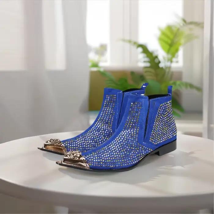 Bottes en daim pour hommes