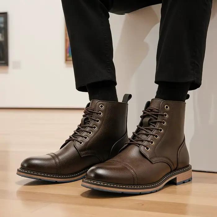 Bottes militaires robustes