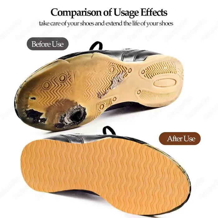 Semelles complètes en caoutchouc pour réparation de chaussures