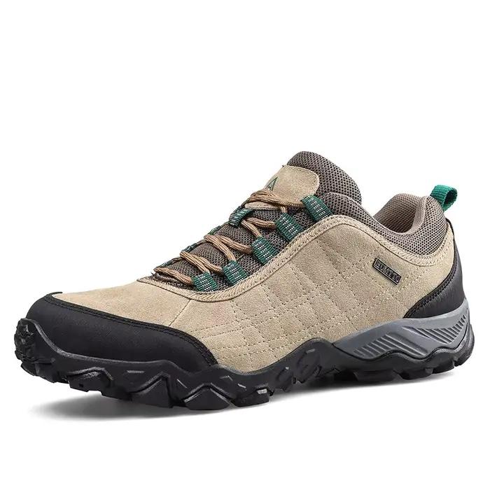 HUMTTO-Chaussures de Randonnée en Cuir pour Homme, Baskets de dehors de Plein Air, Travail, Escalade, Trekking, Designer de Luxe, 11028Pipeline, Hiver