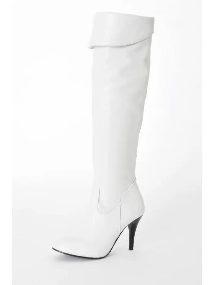Bottes Pliantes au Dessus du Genou pour Femme