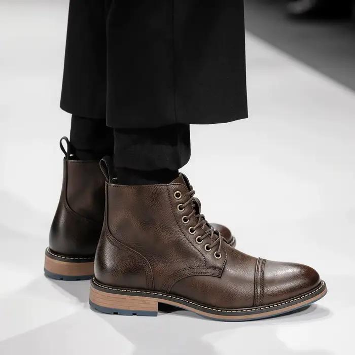 Bottes militaires robustes