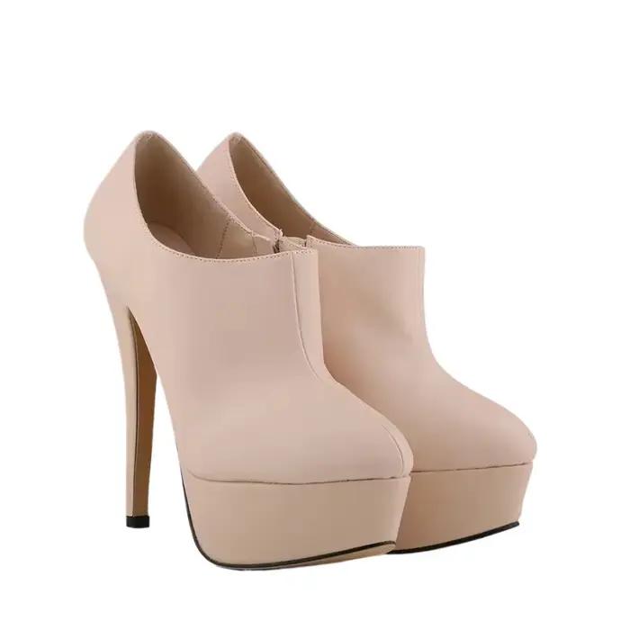 Bottines pour femmes, talons aiguilles