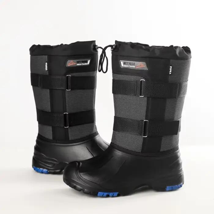 Bottes de neige camouflées pour homme style détendu et élégant pour l'hiver activités en plein air occasions spéciales