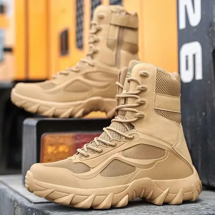 Bottes décontractées Qaawal style de rue pour hommes printemps automne occassions spéciales randonnée moto