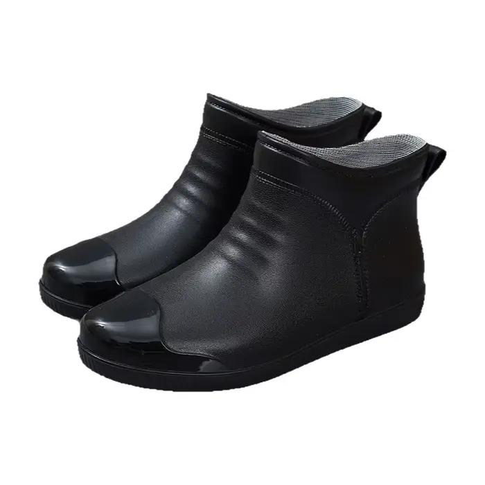 Bottes de pluie pour hommes à coupe basse