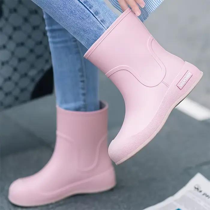 Bottes de pluie tendance pour femmes