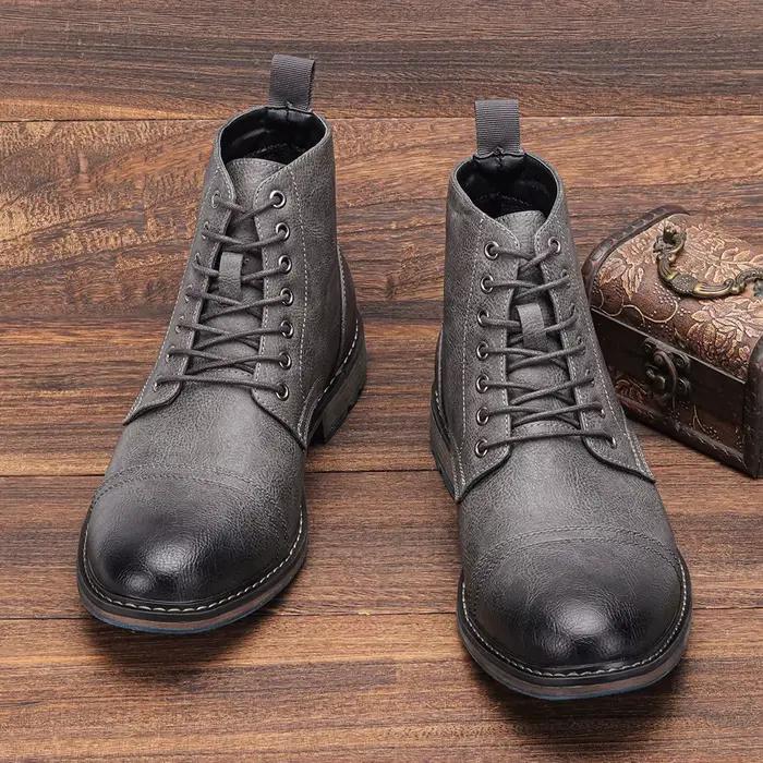Nouveauté mode hommes bottes marque bottines confortables pour hommes # KD636