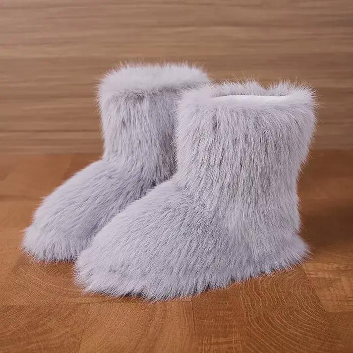 Bottines d'hiver douillettes pour femme
