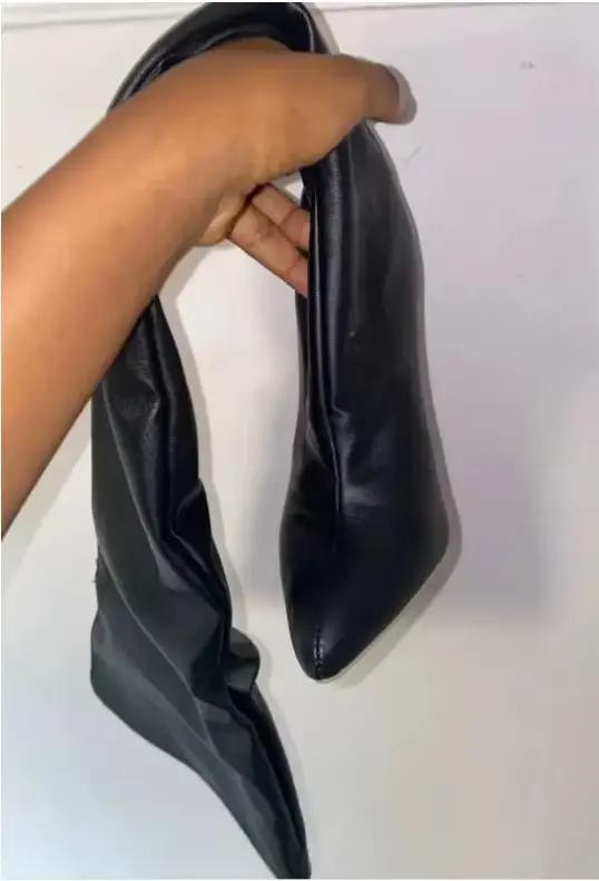 Bottes pour femmes, grande taille 40-46