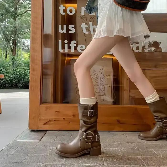 Bottes de Cowboy d'hiver pour femmes