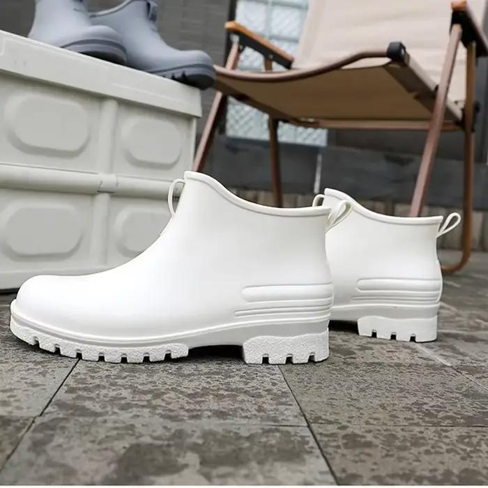 Bottes de pluie polyvalentes à la mode pour hommes et femmes