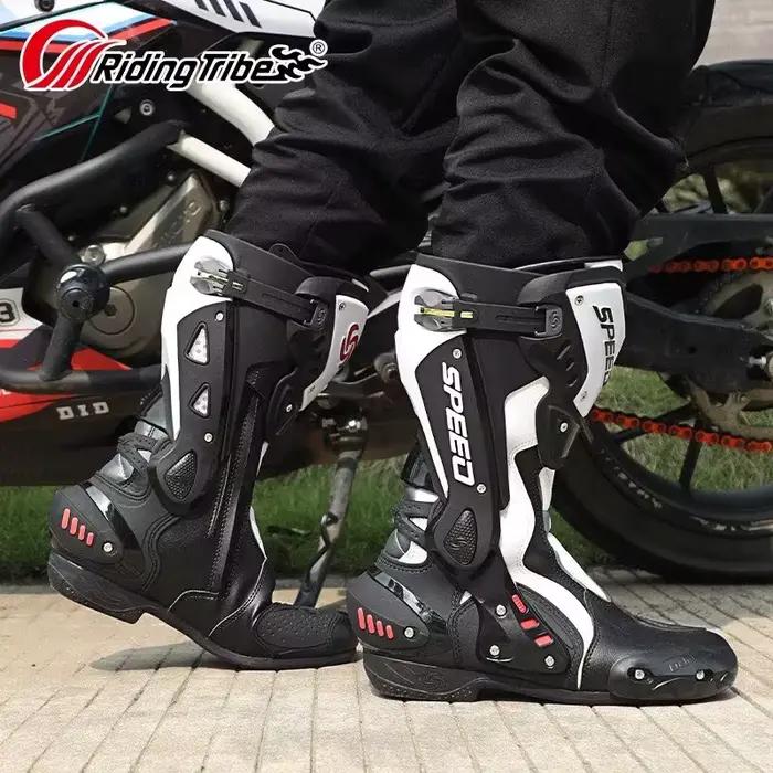 Bottes de motocross PRO-BIKER tout-terrain respirantes et hydrofuges