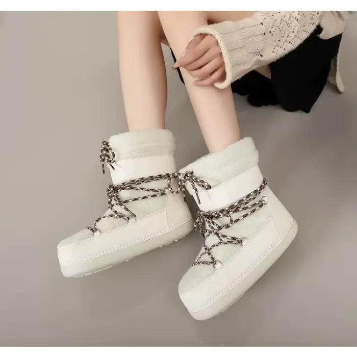 Bottes d'hiver femmes mi-mollet
