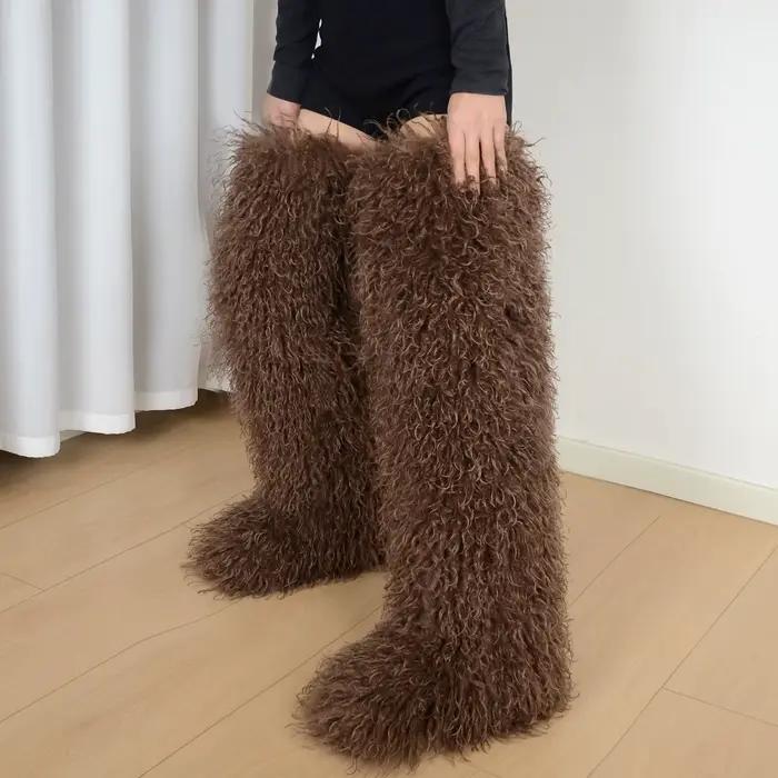 Bottes hautes d'hiver pour femmes