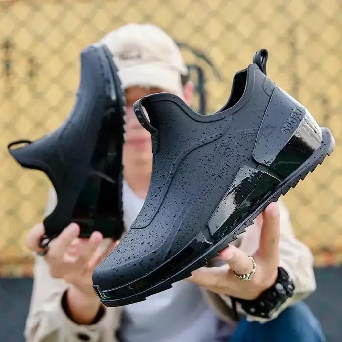 Bottes de pluie imperméables pour hommes