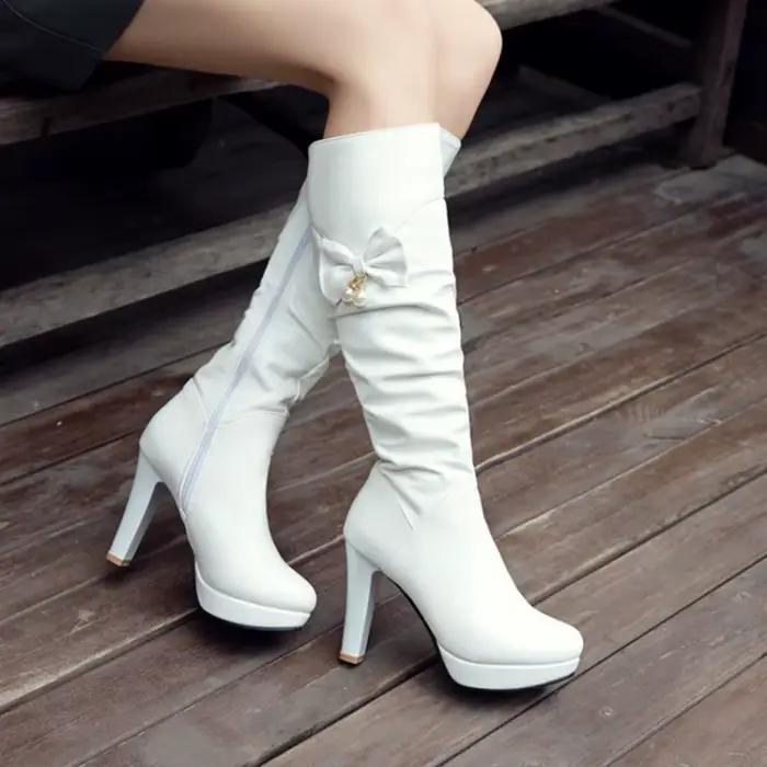 Plate-forme bottes 2020 Femme Genou