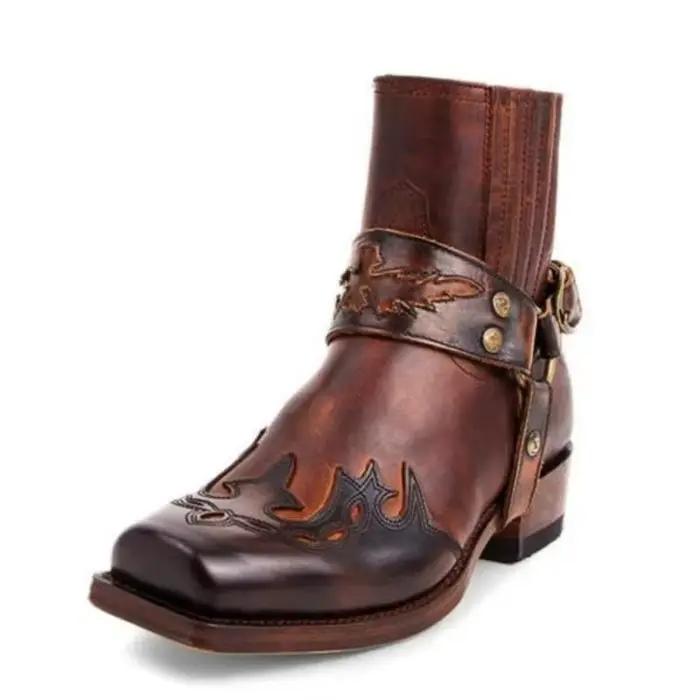 Bottes de cowboy occidentales pour hommes