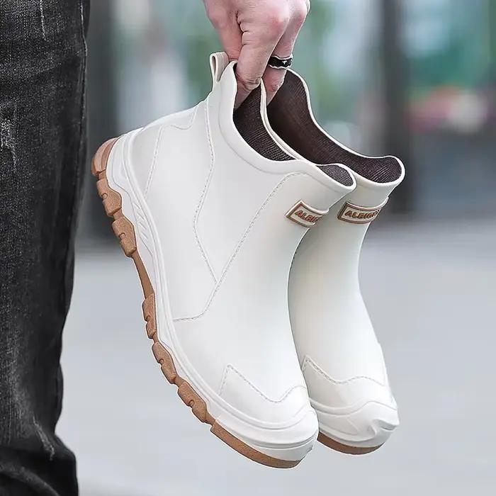 Bottes de pluie imperméables pour hommes