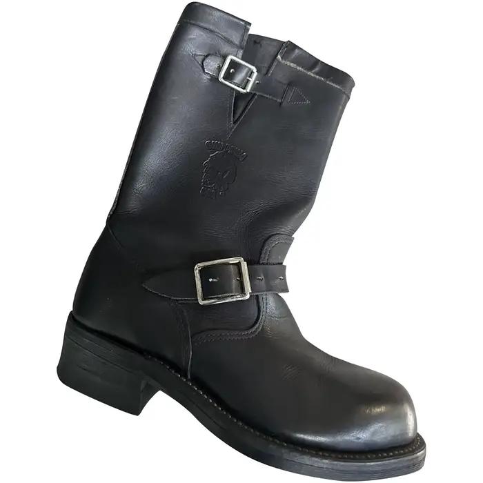Bottes de travail noires pour homme