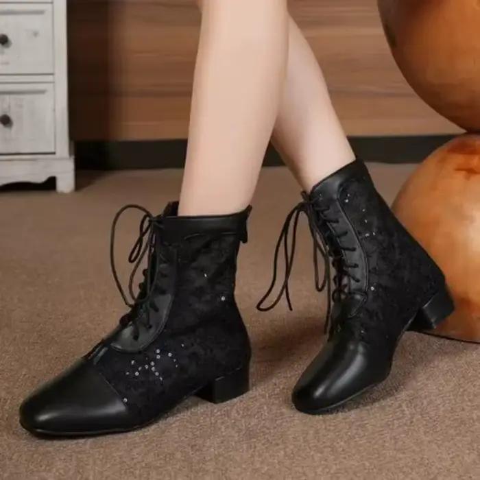 Bottes Rinse Rondes pour Femme