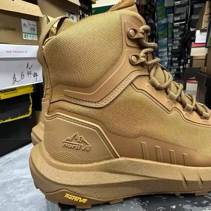 Bottes de randonnée montantes confortables de marque originale avec fermeture éclair, idéales pour l'escalade en montagne, collection automne/hiver