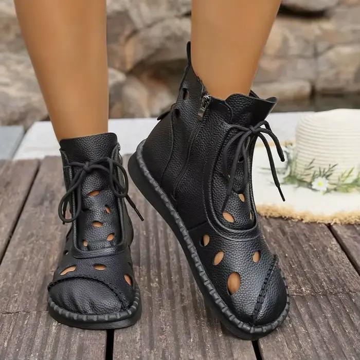 Bottes courtes décontractées et fraîches pour femmes