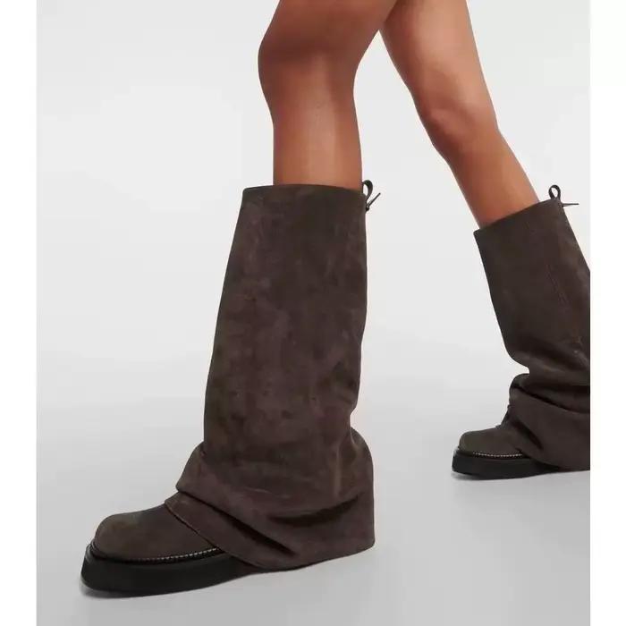 Bottes mi-mollet pour femmes