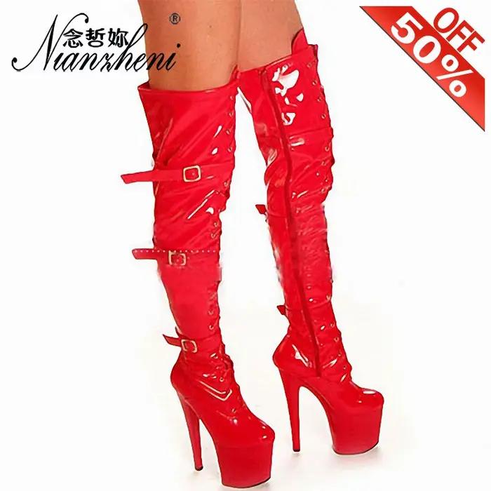 Bottes Queen roses à boucle plus légère