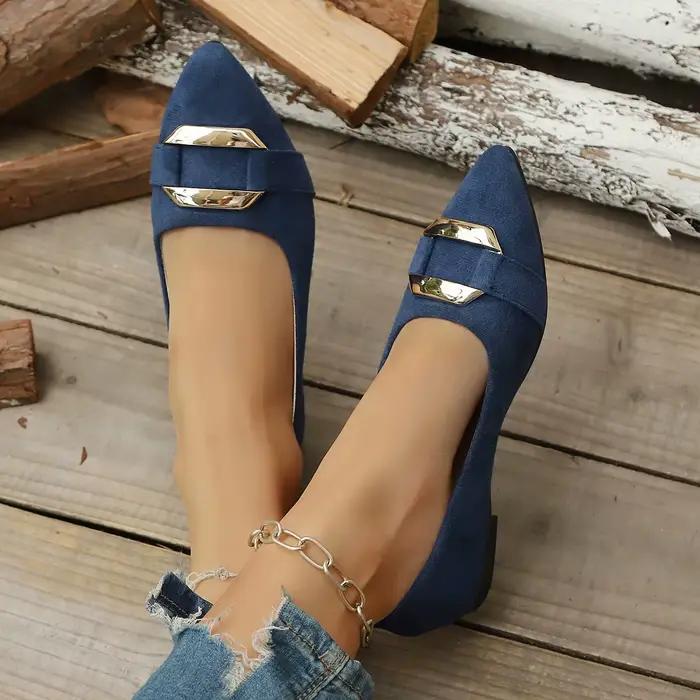 Printemps et automne élégant pointu Sexy talon bas chaussures décontractées à la mode meilleure vente nouvelles chaussures simples confortables pour femmes