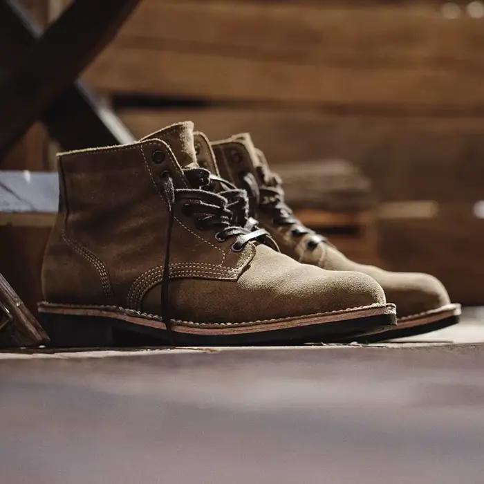 Bottes de travail pour hommes printemps Style américain