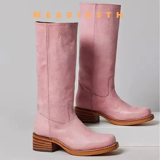 Nouvelles Bottes en Caoutchouc Sexy à Talons Hauts pour Femmes 2025